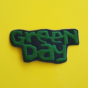Green Day Iron On Patch